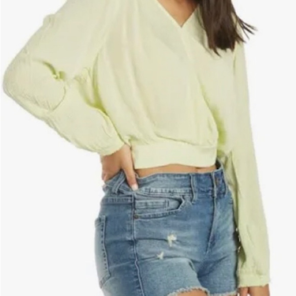 O'NEILL Women's Freely Crinkle Top  (Mint) XL  100% Viscose - New Without Tags
